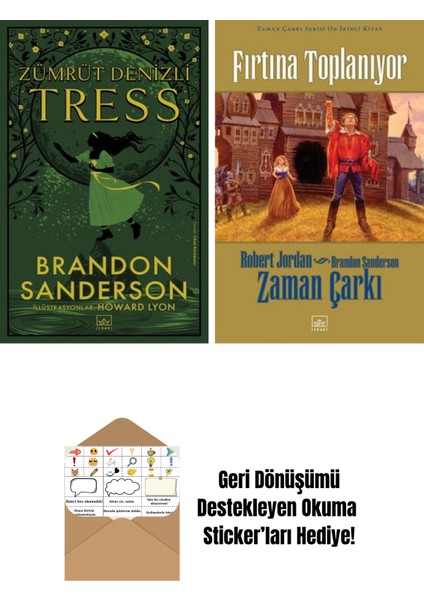 Zümrüt Denizli Tress (Ciltli) + Zaman Çarkı Serisi 12: Fırtına Toplanıyor