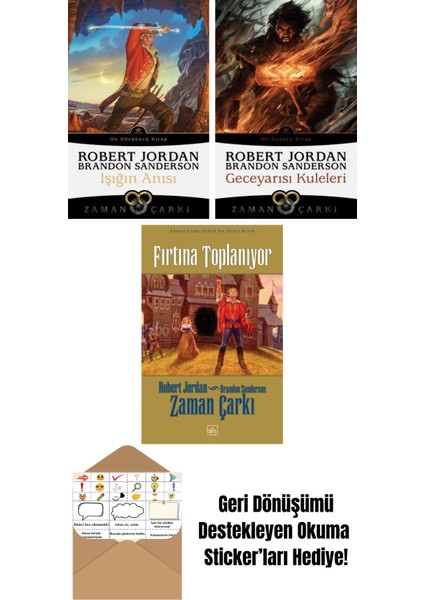 Işığın Anısı – Zaman Çarkı 14 + Geceyarısı Kuleleri – Zaman Çarkı 13 + Zaman Çarkı Serisi 12: Fırtına Toplanıyor