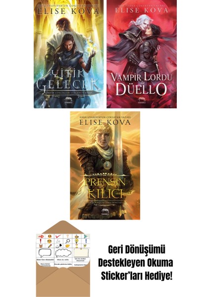 Yitik Gelecek + Vampir Lordu ile Düello + Prensin Kılıcı – Altın Muhafızlar Serisi 2 (Ciltli)