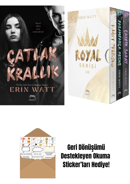Düşmüş Vâris – Royal Serisi 5. Kitap + Lekeli Taç – Royal Serisi 4. Kitap