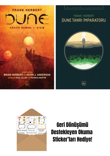 Dune – Grafik Roman 1. Kısım + Dune Tanrı Imparatoru