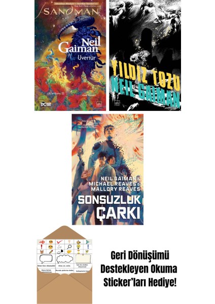 Sandman: Uvertür + Yıldız Tozu + Sonsuzluk Çarkı – Ara Dünya 3 (Ciltli)