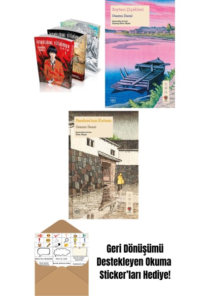 Insanlığımı Yitirirken (3 Cilt Set) + Soytarı Çiçekleri + Pandora’nın Kutusu