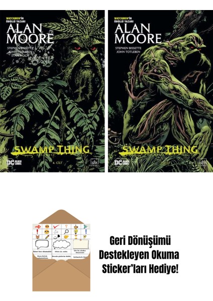 Swamp Thing Efsanesi: 4. Cilt + Swamp Thing Efsanesi: 3. Cilt