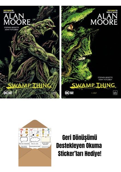 Swamp Thing Efsanesi: 3. Cilt + Swamp Thing Efsanesi: 1. Cilt