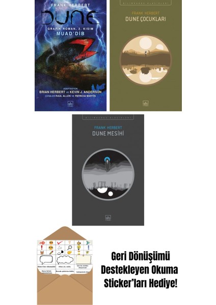 Dune Grafik Roman: 2. Kısım – Muad’dib + Dune Çocukları + Dune Mesihi