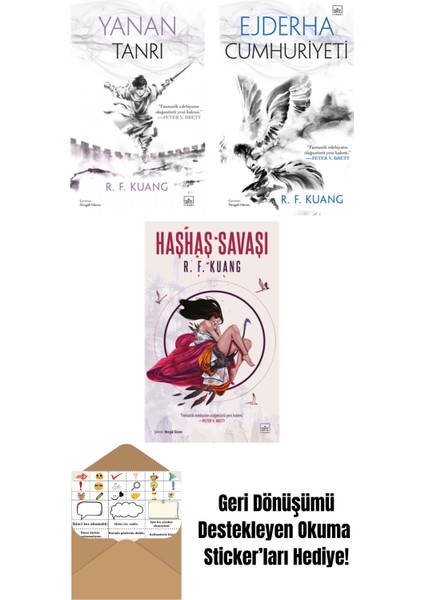 Yanan Tanrı – Haşhaş Savaşı Üçlemesi 3 (Ciltli) + Ejderha Cumhuriyeti – Haşhaş Savaşı Üçlemesi 2 (Ciltli) + Haşhaş Savaşı – Haşhaş Savaşı Üçlemesi 1