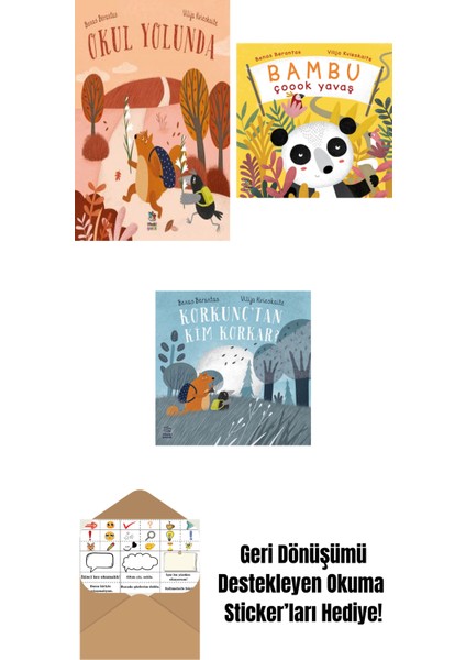 Okul Yolunda + Bambu Çoook Yavaş + Korkunç’tan Kim Korkar?