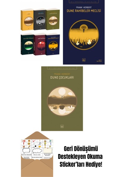 Dune Takım Set + Dune Rahibeler Meclisi + Dune Çocukları