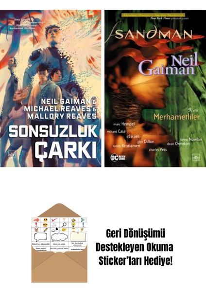 Sonsuzluk Çarkı – Ara Dünya 3 (Ciltli) + Sandman 9 – Merhametliler