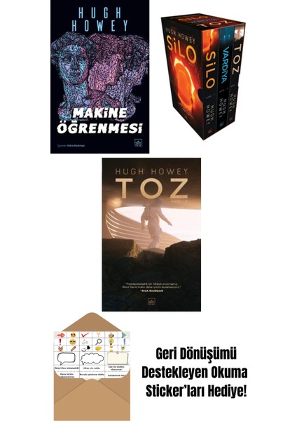 Makine Öğrenmesi + Wool Serisi Kutulu Set (3 Kitap) + Toz – Wool Serisi 3. Kitap