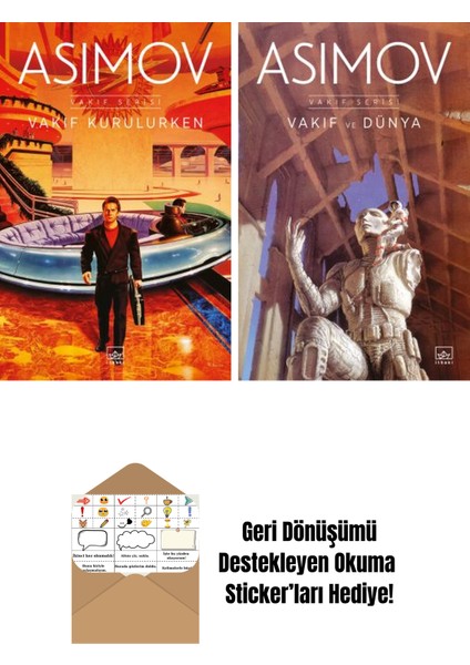 Vakıf Kurulurken – Vakıf Serisi 6. Kitap + Vakıf ve Dünya – Vakıf Serisi 5. Kitap