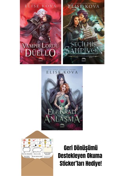 Vampir Lordu ile Düello + Seçilmiş Şampiyon – Girdap Günlükleri Ikinci Kitap (Ciltli) + Elf Kralı ile Anlaşma
