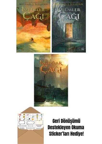 Imperler Çağı – Ilk Imparatorluğun Efsaneleri Altıncı Kitap + Ölümler Çağı – Ilk Imparatorluğun Efsaneleri Beşinci Kitap + Kılıçlar Çağı – Ilk Imparatorluğun Efsaneleri Ikinci Kitap