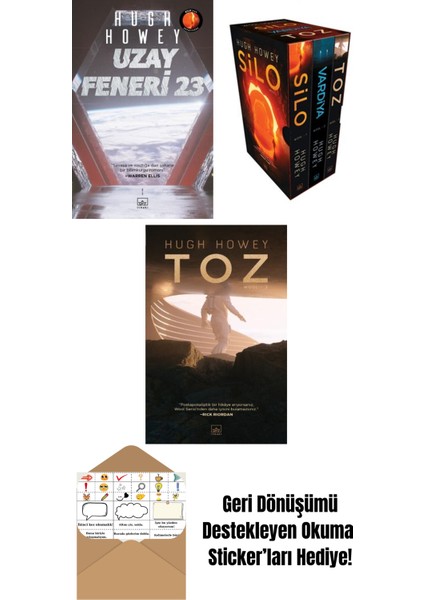 Uzay Feneri 23 + Wool Serisi Kutulu Set (3 Kitap) + Toz – Wool Serisi 3. Kitap