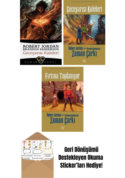 Geceyarısı Kuleleri – Zaman Çarkı 13 + Zaman Çarkı Serisi 13: Geceyarısı Kuleleri (Ciltli) + Zaman Çarkı Serisi 12: Fırtına Toplanıyor