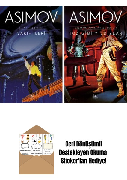 Vakıf Ileri – Vakıf Serisi 7. Kitap + Toz Gibi Yıldızlar – Galaktik Imparatorluk Serisi 1