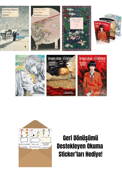 Osamu Dazai 7 Kitap Seti