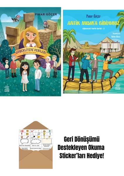Göbeklitepe Perileri – Efsanevi Yerler Serisi 2 + Antik Mısır’a Gidiyoruz – Eğlenceli Tarih Serisi 2