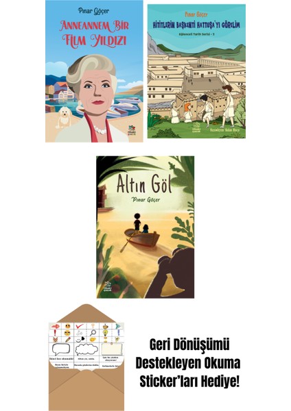 Anneannem Bir Film Yıldızı + Hititlerin Başkenti Hattuşa’yı Görelim – Eğlenceli Tarih Serisi 3 + Altın Göl