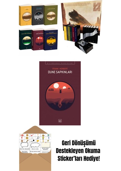 Dune Takım Set + Dune Serisi Kutu Set (6 Kitap – Ciltli) + Dune Sapkınları