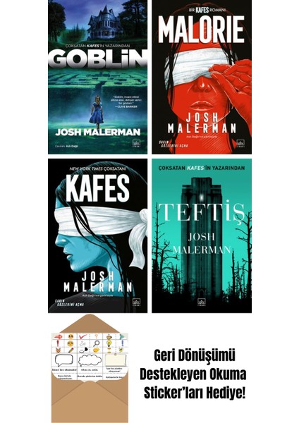 Josh Malerman 4 Kitap Seti