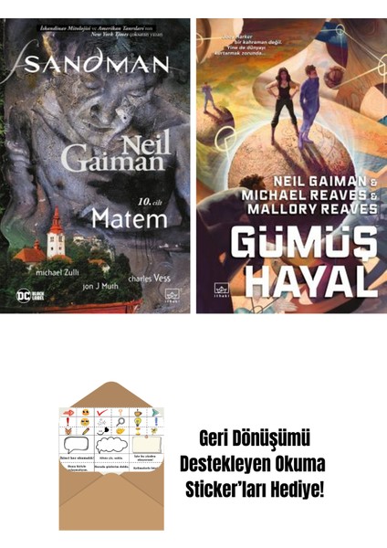 Sandman 10 – Matem + Gümüş Hayal – Ara Dünya 2 (Ciltli)
