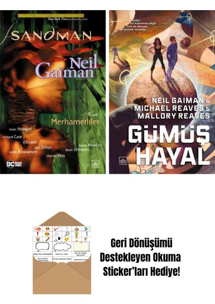Sandman 9 – Merhametliler + Gümüş Hayal – Ara Dünya 2 (Ciltli)