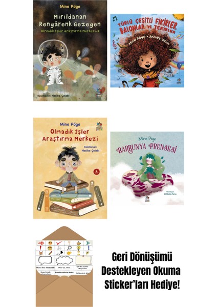 Mine Pöge 4 Kitap Seti