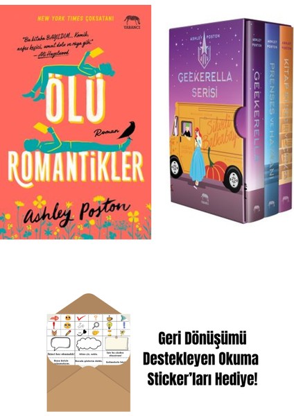 Ölü Romantikler + Geekerella Serisi Kutulu Set (3 Kitap)