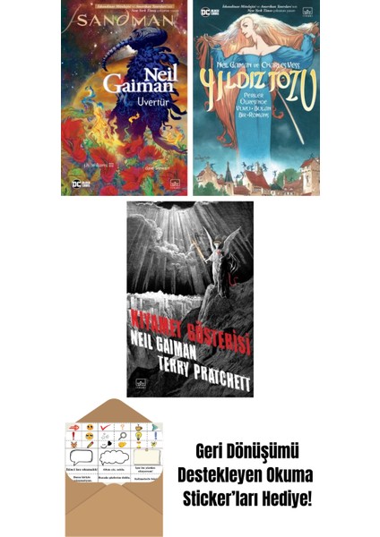 Sandman: Uvertür + Yıldız Tozu (Resimli Edisyon) + Kıyamet Gösterisi