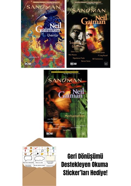 Sandman: Uvertür + Sandman 11 – Sonsuz Geceler + Sandman 9 – Merhametliler