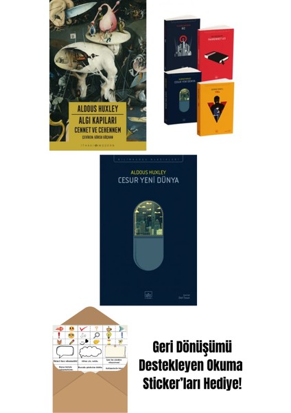 Algı Kapıları – Cennet ve Cehennem + Kara Dörtleme Set + Cesur Yeni Dünya