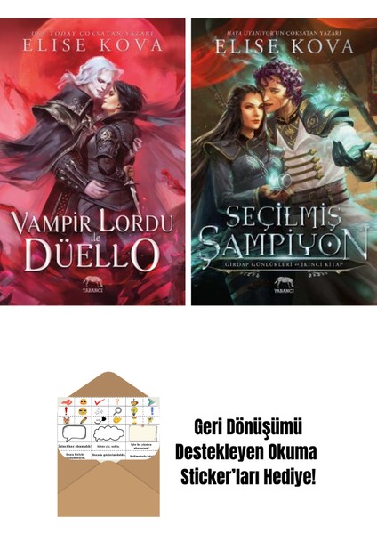 Vampir Lordu ile Düello + Seçilmiş Şampiyon – Girdap Günlükleri Ikinci Kitap (Ciltli)