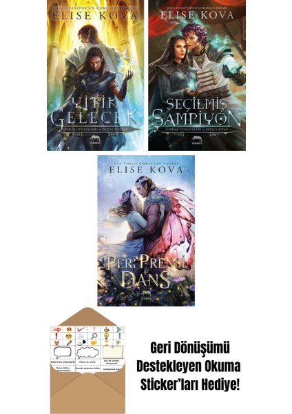 Yitik Gelecek + Seçilmiş Şampiyon – Girdap Günlükleri Ikinci Kitap (Ciltli) + Peri Prensi ile Dans