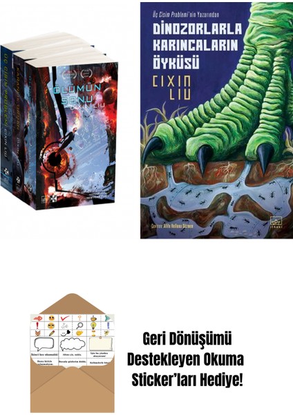 Üç Cisim Problemi Set + Dinozorlarla Karıncaların Öyküsü