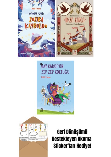 Zuziba Kayboldu/yaramaz Uzaylı 2 + Imza Karga + Bay Kaduf’un Zıp Zıp Koltuğu