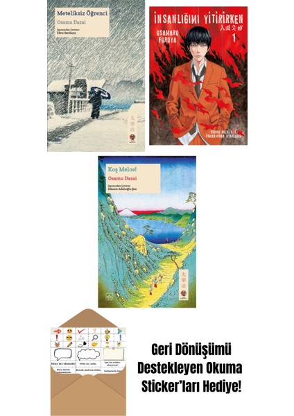 Meteliksiz Öğrenci + Insanlığımı Yitirirken Cilt 1 + Koş Melos!