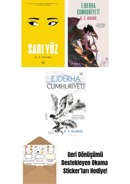 Sarı Yüz + Ejderha Cumhuriyeti – Haşhaş Savaşı Üçlemesi 2 + Ejderha Cumhuriyeti – Haşhaş Savaşı Üçlemesi 2 (Ciltli)