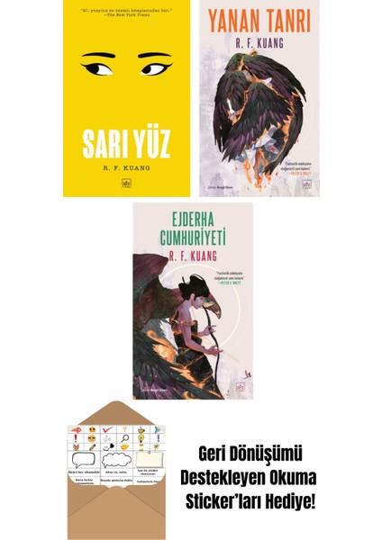 Sarı Yüz + Yanan Tanrı – Haşhaş Savaşı Üçlemesi 3 + Ejderha Cumhuriyeti – Haşhaş Savaşı Üçlemesi 2