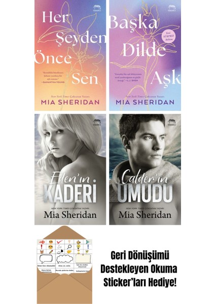 Mia Sheridan 4 Kitap Seti