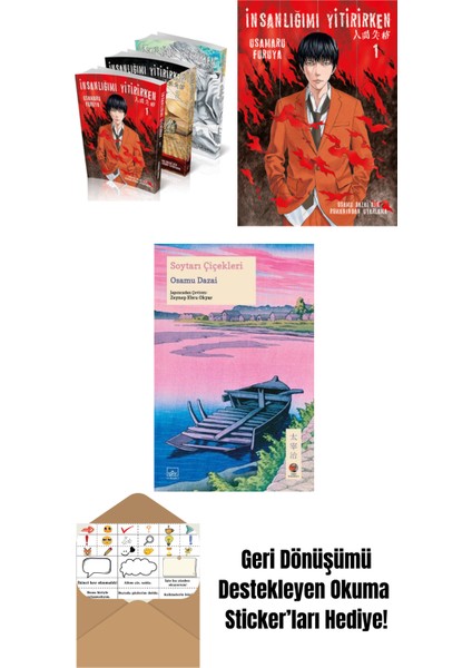 Insanlığımı Yitirirken (3 Cilt Set) + Insanlığımı Yitirirken Cilt 1 + Soytarı Çiçekleri