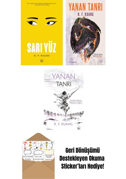 Sarı Yüz + Yanan Tanrı – Haşhaş Savaşı Üçlemesi 3 + Yanan Tanrı – Haşhaş Savaşı Üçlemesi 3 (Ciltli)