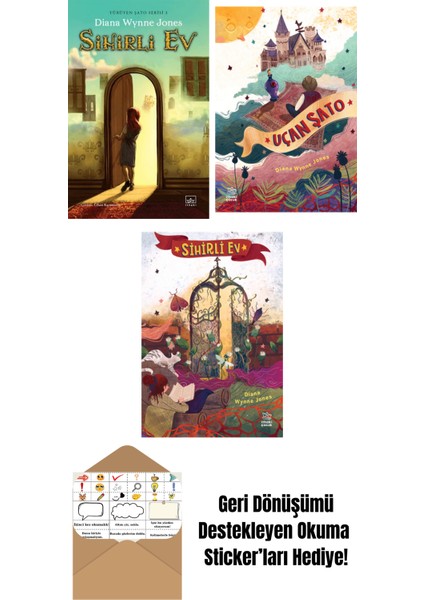 Sihirli Ev – Yürüyen Şato Serisi 3 (Ciltli) + Uçan Şato + Sihirli Ev