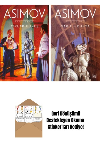 Çıplak Güneş – Robot Serisi 2. Kitap + Vakıf ve Dünya – Vakıf Serisi 5. Kitap