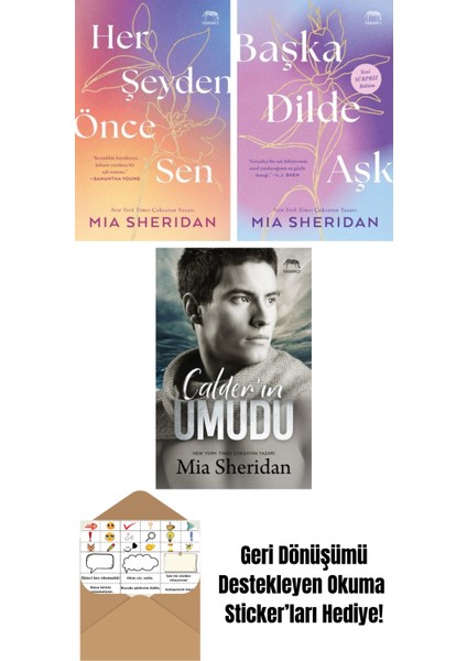 Her Şeyden Önce Sen + Başka Dilde Aşk + Calder’ın Umudu