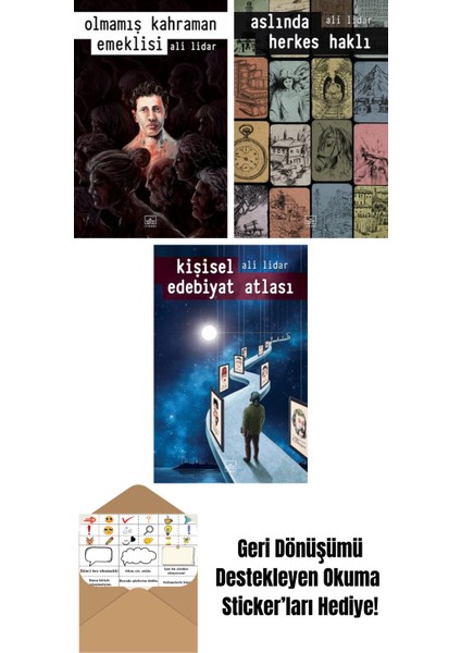 Olmamış Kahraman Emeklisi + Aslında Herkes Haklı + Kişisel Edebiyat Atlası