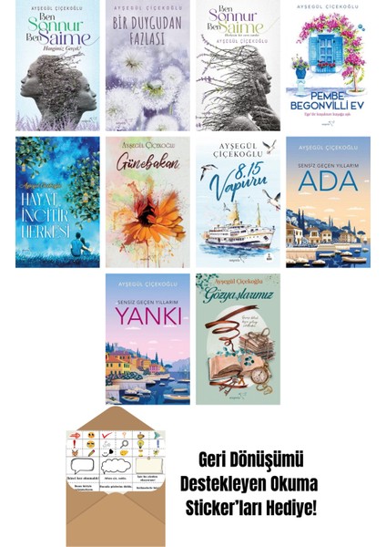 Ayşegül Çiçekoğlu 10 Kitap Seti