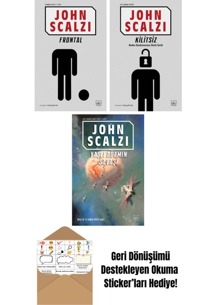 Frontal – Sendrom Serisi 2. Kitap + Kilitsiz (Bir Sendrom Öyküsü) + Yaşlı Adamın Savaşı – Yaşlı Adamın Savaşı Serisi 1. Kitap