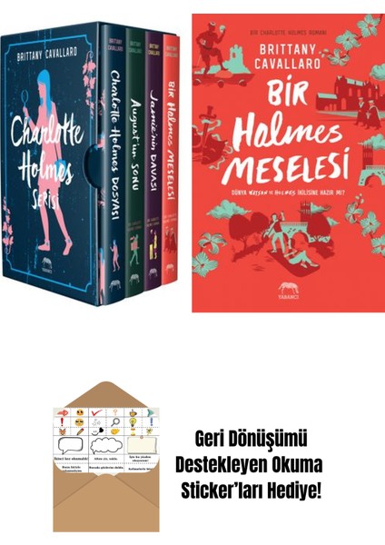 Charlotte Holmes Serisi Kutulu Set + Bir Holmes Meselesi